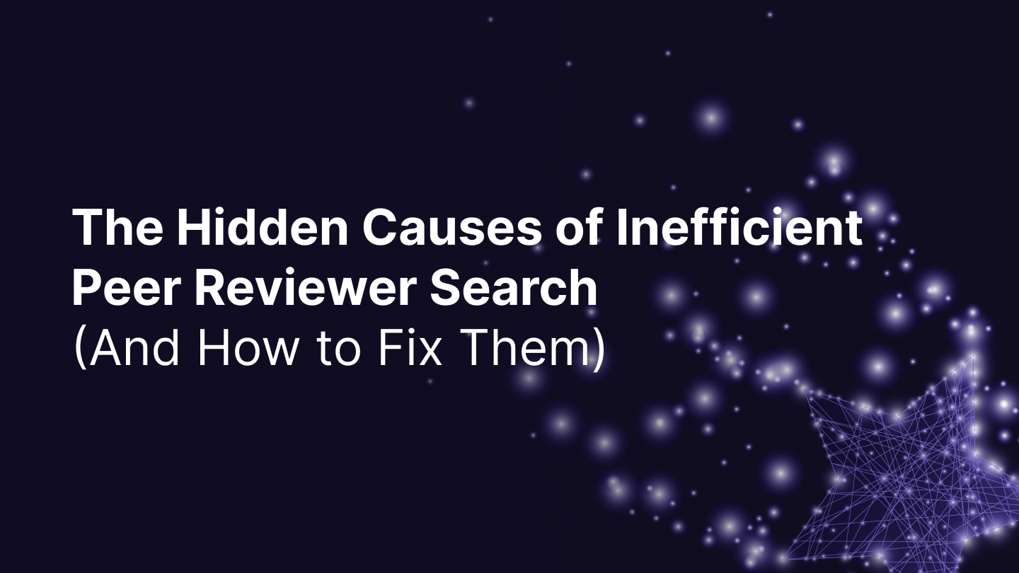 The Hidden Causes of Inefficient Peer Reviewer Search  (And How to Fix Them)