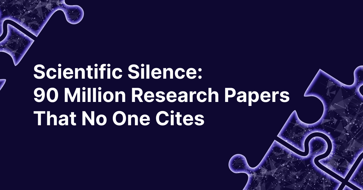 Over 90 Million Uncited Papers and What It Means for Research